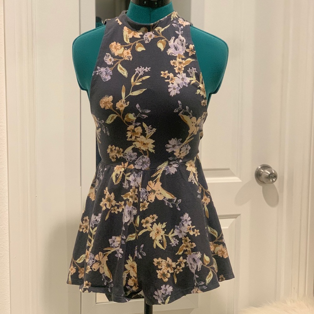 Flower Romper - Urban Outfitter Kimchi Blue